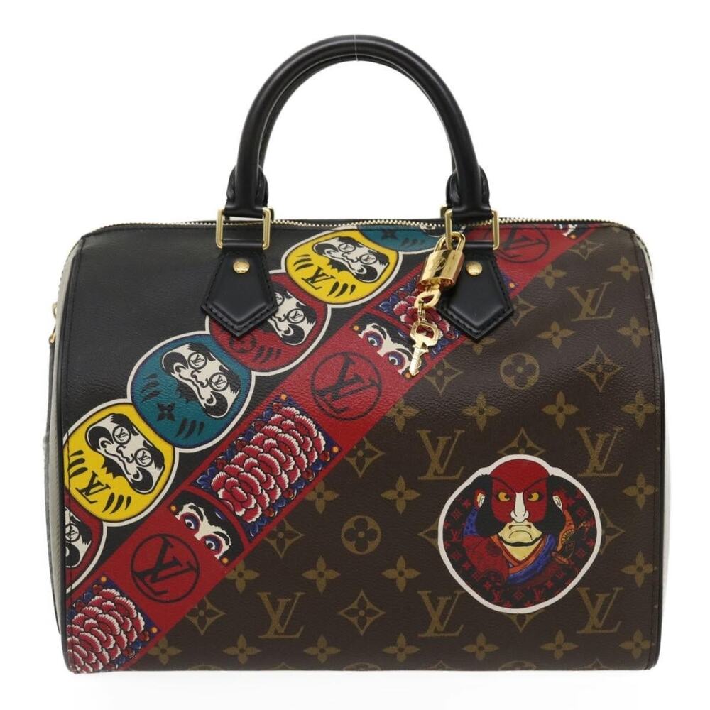 Louis Vuitton Monogram Epi Kabuki Speedy 30 Handbag Brown
